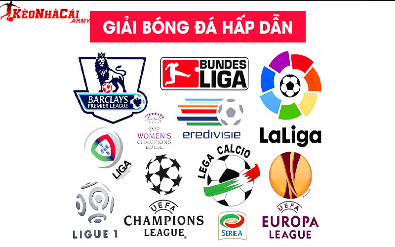 3 nhung giai dau hang dau hien nay Các giải đấu được phát sóng thường niên